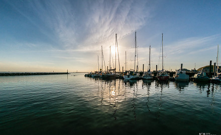 Foto Hafen Wangerooge von Ronny Walter