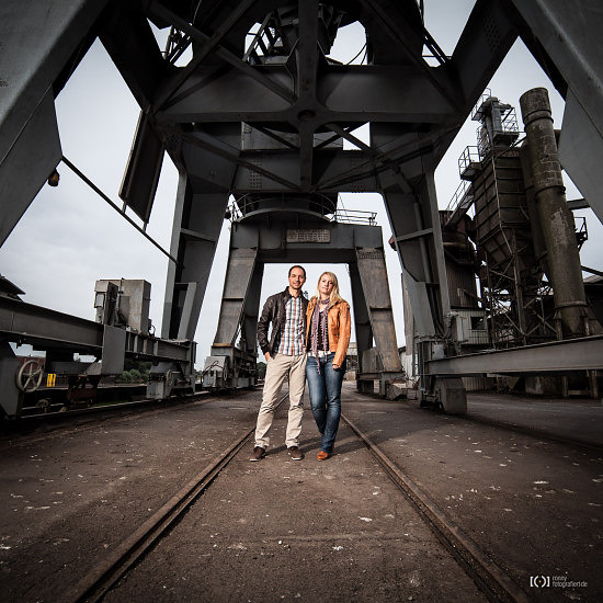 Foto Engagementshooting am Oldenburger Hafen von Ronny Walter